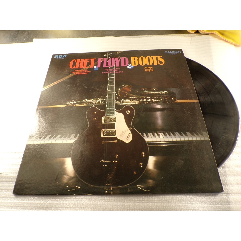 Chet Floyd & Boots Atkins Cramer Randolph RCA Camden CAS-2523 Vinyl LP 1971